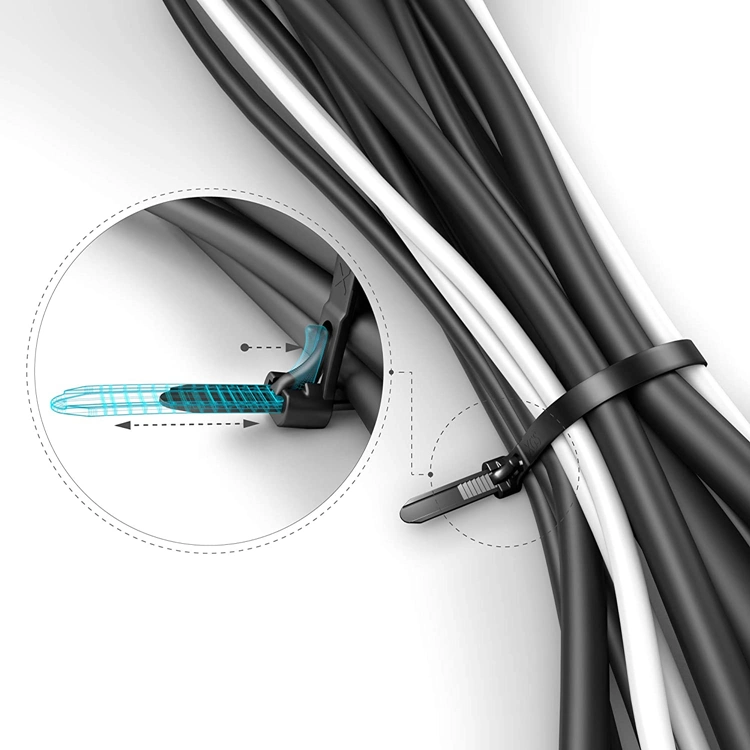 Removable and Reusable Nylon Cable Ties with UV Protection Cable Tie