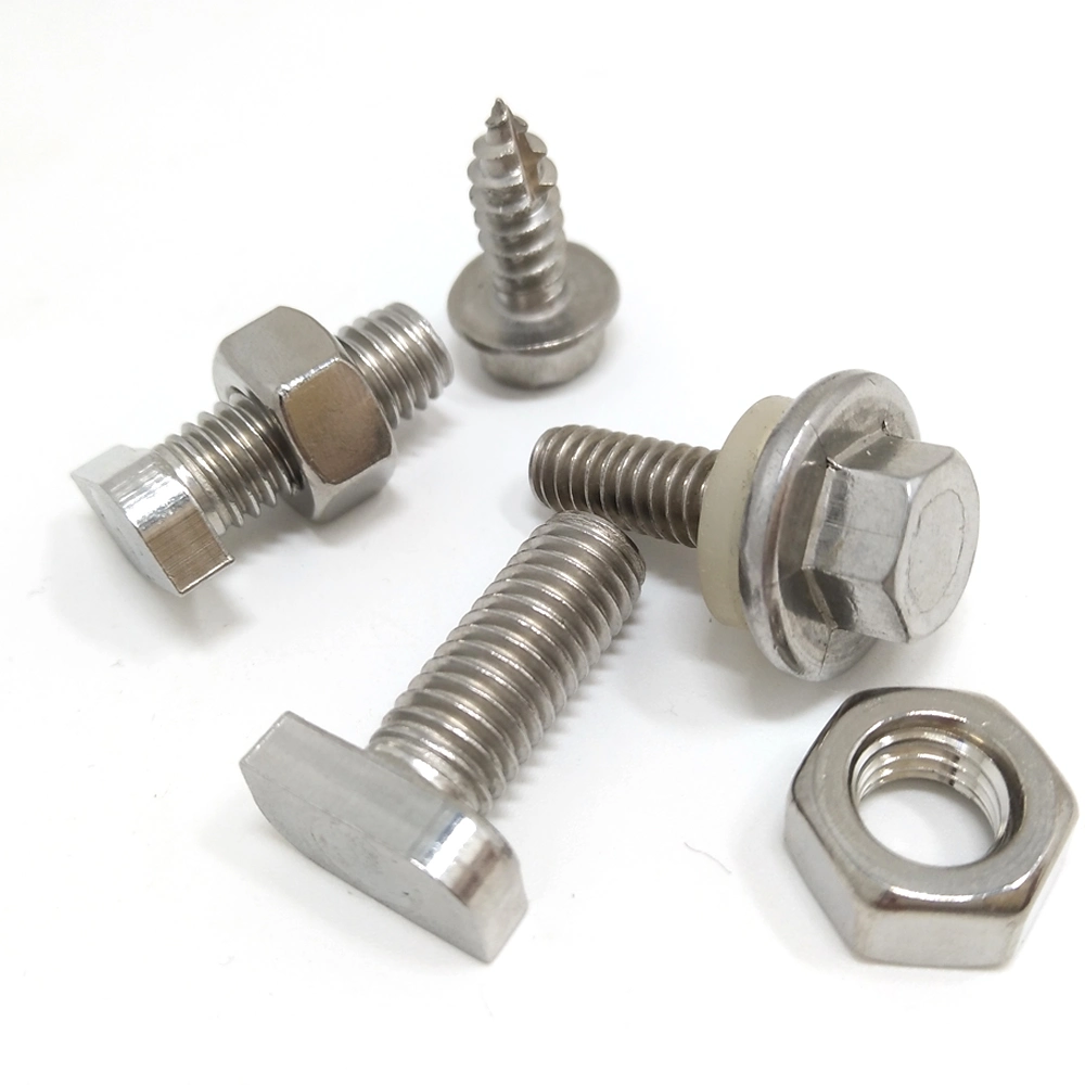 Custom T-Bolt Supplier M3 M4 M8 Stainless Steel Rhombus Rectangular Square Head T Shape T Bolt Screw M6